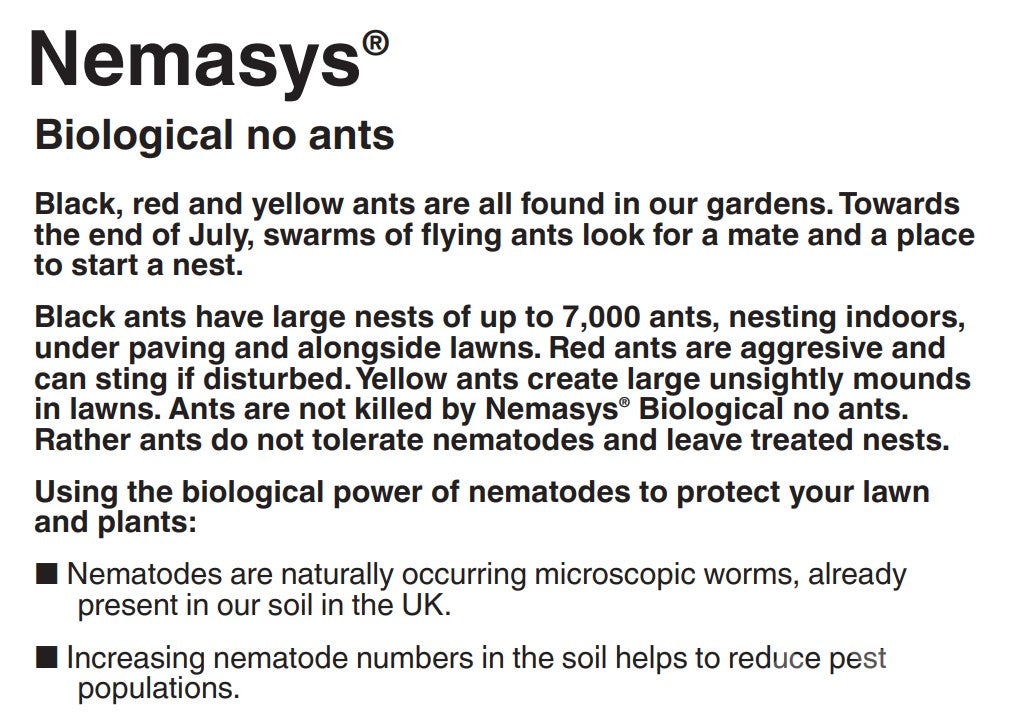 Ant Nematodes Nemasys